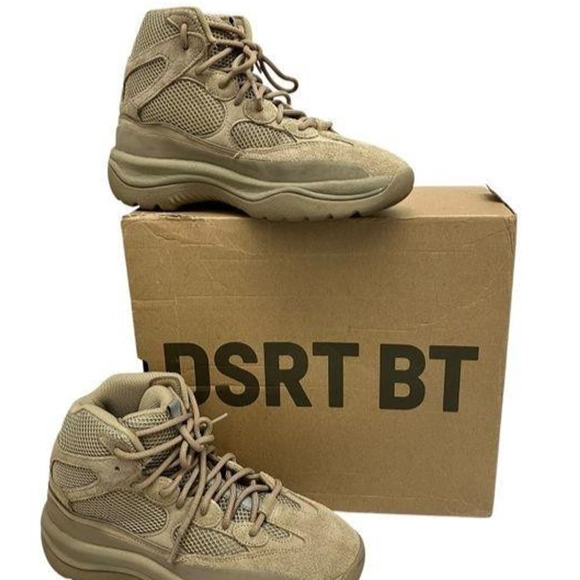 Adidas Yeezy Desert Boot Rock Size 9.5 Used Condition